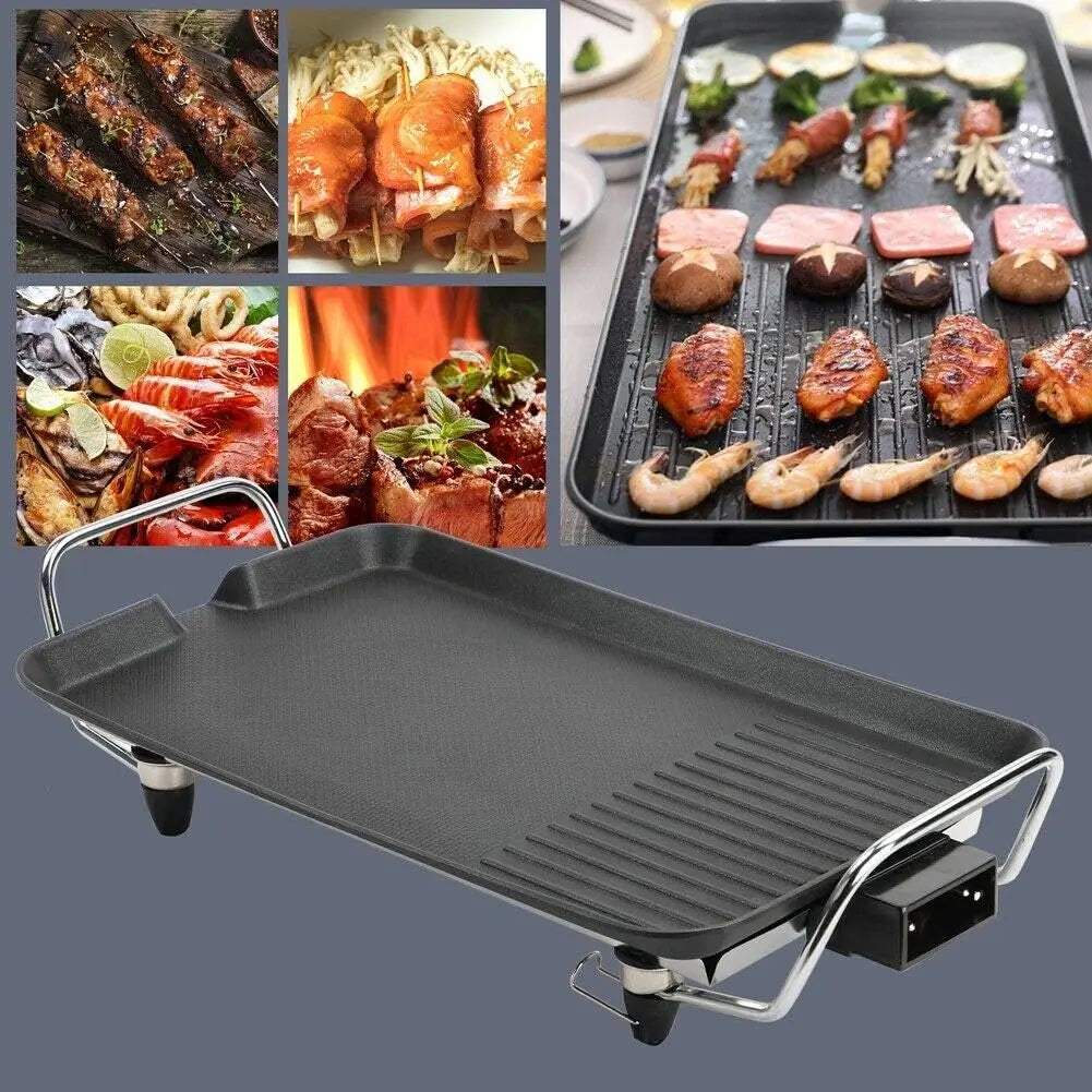 1500W Electric Grill BBQ Griddle