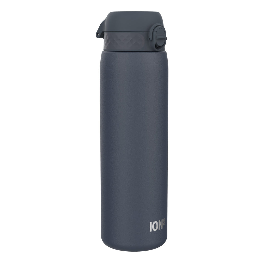 Double-Insulated Leak-Proof Thermal Water Bottle (1L, Ash Navy)