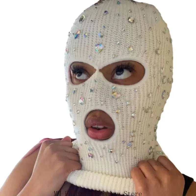 Hooded Face Cover   Halloween Cosplay Balaclava Outdoor