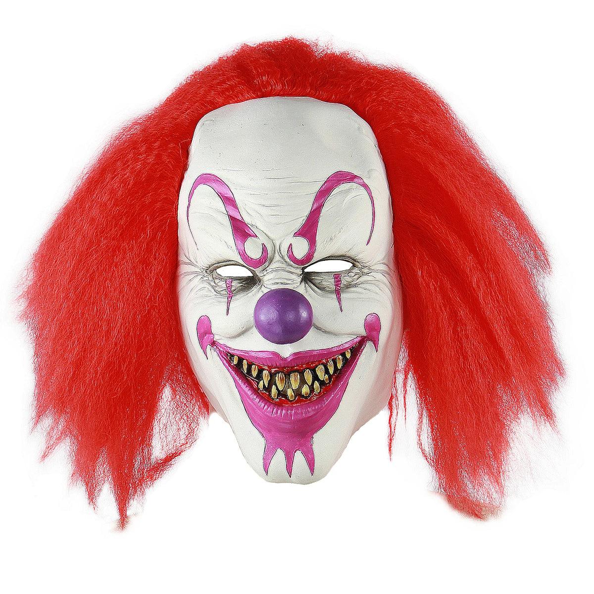 Halloween Costume Mask Scary Party Latex Clown Mask