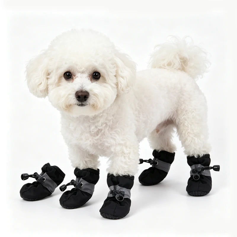 All-Weather Anti-Slip Dog Boots & Fun Pet Costumes