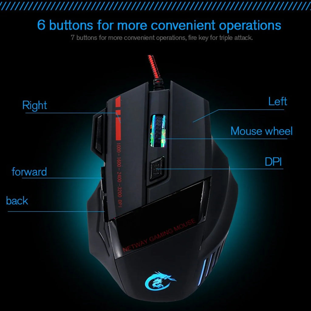 Professional Gaming  Optical Mouse